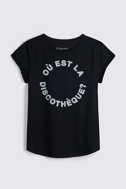 Eleven Loves Ou Est La Discotheque? T-Shirt