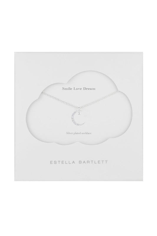 Estella Bartlett Moon & Star Necklace