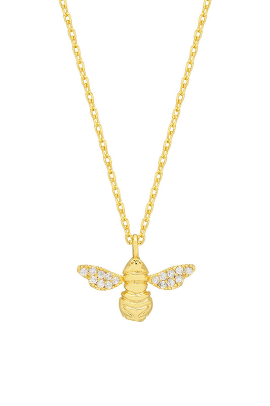 Estella Bartlett Gold Plated Bee Necklace