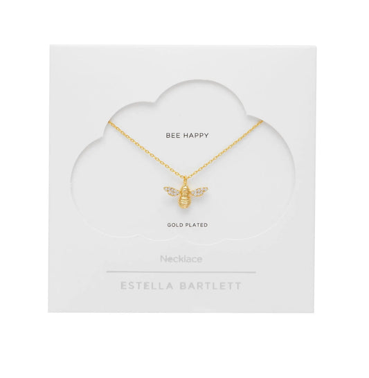 Estella Bartlett Gold Plated Bee Necklace