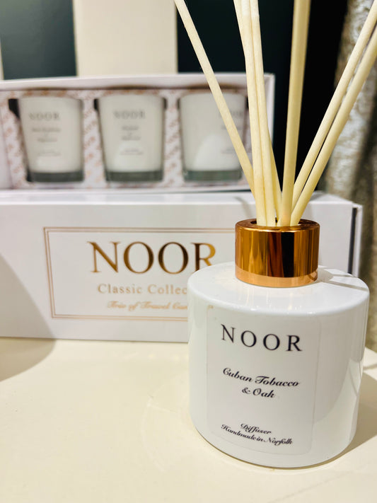 Cuban Tobacco & Oak Room Diffuser